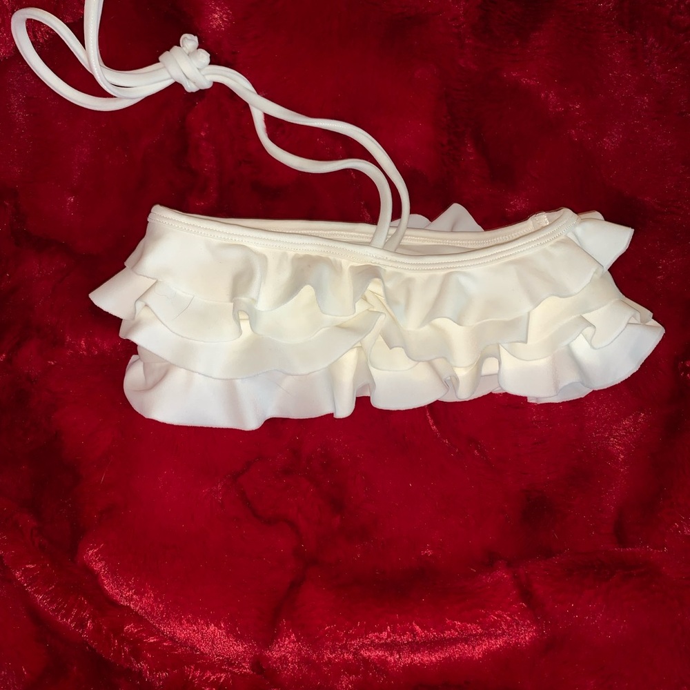 Girls medium bandeau top Mikoh nwt